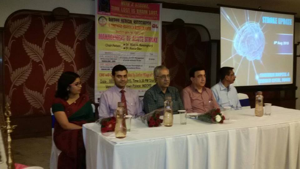 CMA on acute stroke management with Sindhi Medical Association ;.6 aug